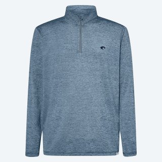 Costa Del Mar Voyager Quarter-Zip Pullover - Heather Heron Blue