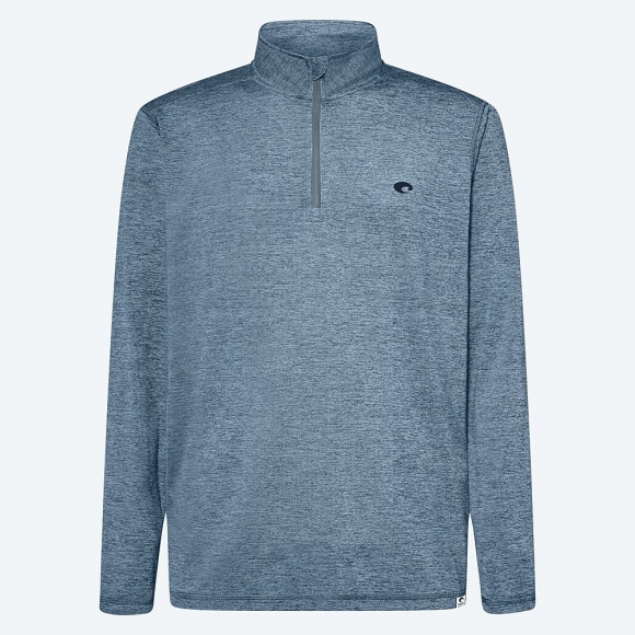 Costa Del Mar Voyager Quarter-Zip Pullover - Heather Heron Blue