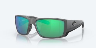 Costa Del Mar Blackfin PRO - Matte Gray - Green Mirror Polarized Glass (580G)