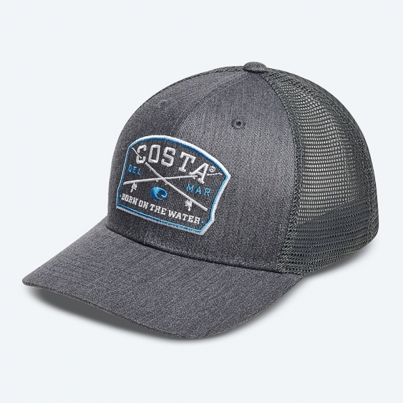 Costa Del Mar Spinners Trucker - Black Heather
