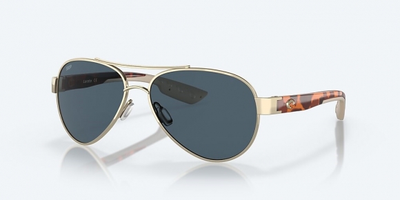 Costa Del Mar Loreto - Rose Gold - Gray Polarized Polycarbonate (580P)