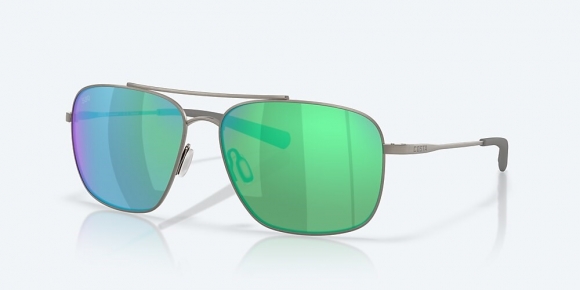 Costa Del Mar Canaveral - Brushed Gunmetal - Green Mirror Polarized Glass (580G)