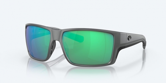 Costa Del Mar Reefton PRO - Matte Gray - Green Mirror Polarized Glass (580G)
