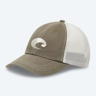 Costa Del Mar Mesh Hat - Moss Green