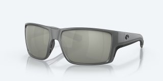 Costa Del Mar Reefton PRO - Matte Gray - Gray Silver Mirror Polarized Glass (580G)