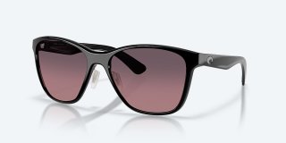 Costa Del Mar Luna Nueva - Black - Rose Gradient Polarized Glass (580G)