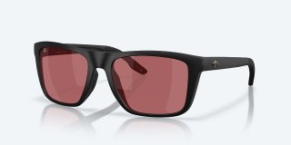 Costa Del Mar Mainsail - Matte Black - Rose Polarized Glass (580G)