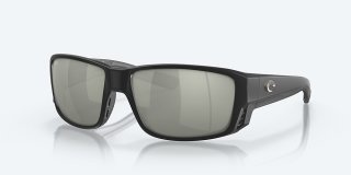 Costa Del Mar Tuna Alley PRO - Matte Black - Gray Silver Mirror Polarized Glass (580G)