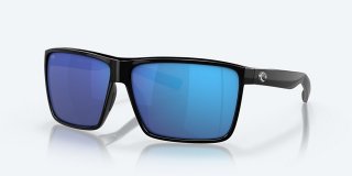Costa Del Mar Rincon - Shiny Black - Blue Mirror Polarized Glass (580G)
