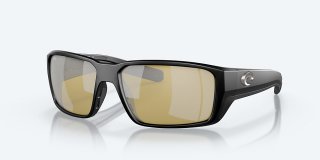 Costa Del Mar Fantail PRO - Matte Black - Sunrise Silver Mirror Polarized Glass (580G)