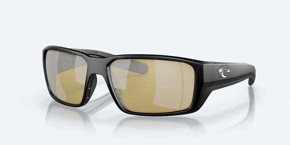 Costa Del Mar Fantail PRO - Matte Black - Sunrise Silver Mirror Polarized Glass (580G)