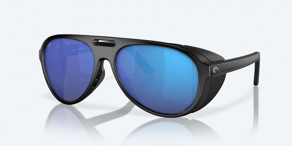 Costa Del Mar Grand Catalina - Matte Black - Blue Mirror Polarized Glass (580G)