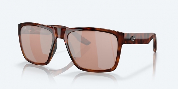 Costa Del Mar Paunch XL - Tortoise - Copper Silver Mirror Polarized Polycarbonate (580P)