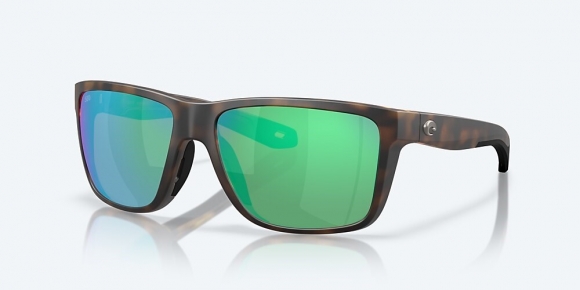 Costa Del Mar Broadbill II - Matte Tortoise - Green Mirror Polarized Glass (580G)
