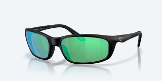 Costa Del Mar Brine II - Matte Black - Green Mirror Polarized Glass (580G)