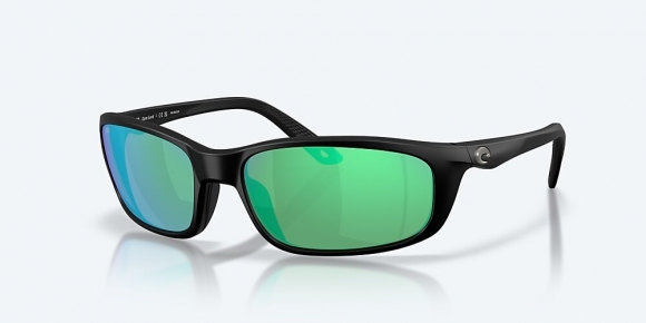 Costa Del Mar Brine II - Matte Black - Green Mirror Polarized Glass (580G)