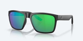 Costa Del Mar Paunch XL - Matte Black - Green Mirror Polarized Polycarbonate (580P)