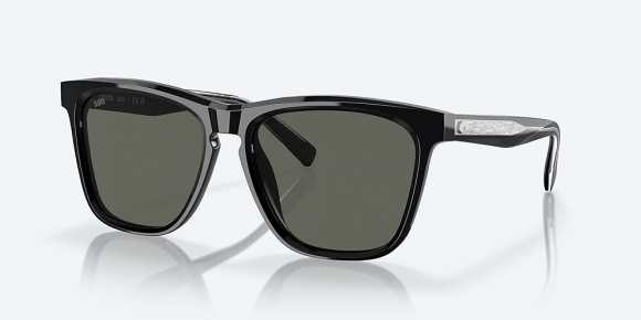 Costa Del Mar Ulu - Black - Gray Polarized Glass (580G)