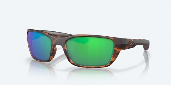 Costa Del Mar Whitetip - Retro Tortoise - Green Mirror Polarized Polycarbonate (580P)