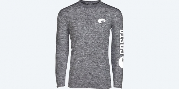 Costa Del Mar Technical Catonic Crew - Gray