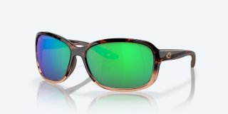 Costa Del Mar Seadrift - Shiny Tortoise Fade - Green Mirror Polarized Polycarbonate (580P)