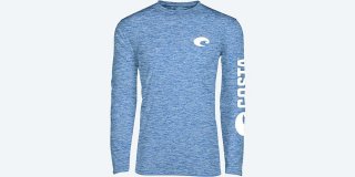 Costa Del Mar Technical Catonic Crew - Royal Blue Heather