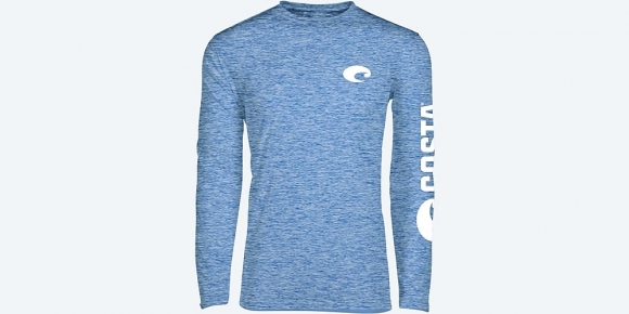 Costa Del Mar Technical Catonic Crew - Royal Blue Heather