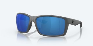 Costa Del Mar Reefton - Matte Gray - Blue Mirror Polarized Polycarbonate (580P)