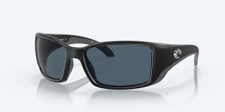 Costa Del Mar Blackfin - Matte Black - Gray Polarized Polycarbonate (580P)