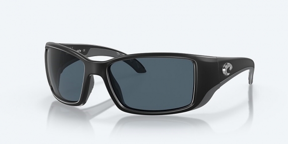 Costa Del Mar Blackfin - Matte Black - Gray Polarized Polycarbonate (580P)