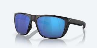 Costa Del Mar Ferg - Matte Black - Blue Mirror Polarized Glass (580G)