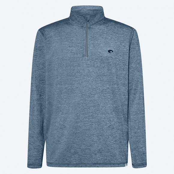 Costa Del Mar Voyager Quarter-Zip Pullover - Heather Heron Blue