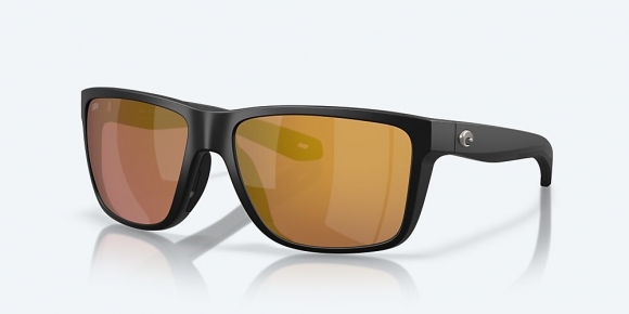 Costa Del Mar Broadbill II - Matte Black - Gold Mirror Polarized Glass (580G)