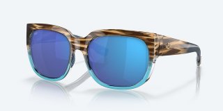 Costa Del Mar Waterwoman 2 - Shiny Wahoo - Blue Mirror Polarized Glass (580G)