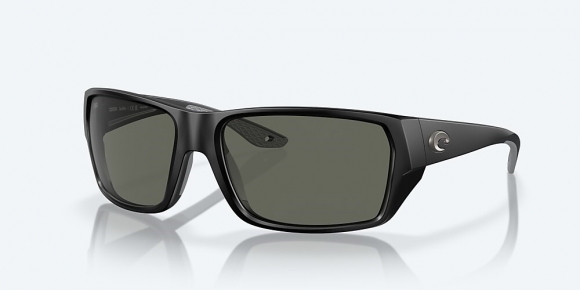 Costa Del Mar Tailfin - Matte Black - Gray Polarized Glass (580G)