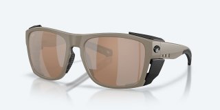 Costa Del Mar King Tide 6 - Matte Sand - Copper Silver Mirror Polarized Glass (580G)