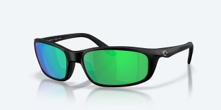 Costa Del Mar Brine II - Matte Black - Green Mirror Polarized Polycarbonate (580P)
