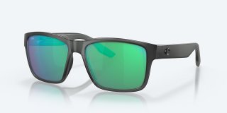 Costa Del Mar Paunch - Matte Smoke Crystal - Green Mirror Polarized Glass (580G)