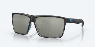 Costa Del Mar Rincon - Matte Smoke Crystal Fade - Gray Silver Mirror Polarized Glass (580G)