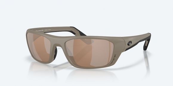 Costa Del Mar Whitetip PRO - Matte Sand - Copper Silver Mirror Polarized Glass (580G)