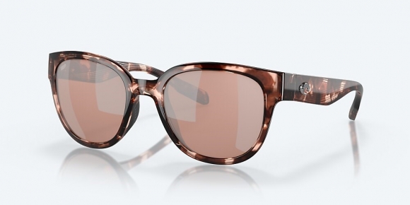 Costa Del Mar Salina - Coral Tortoise - Copper Silver Mirror Polarized Polycarbonate (580P)