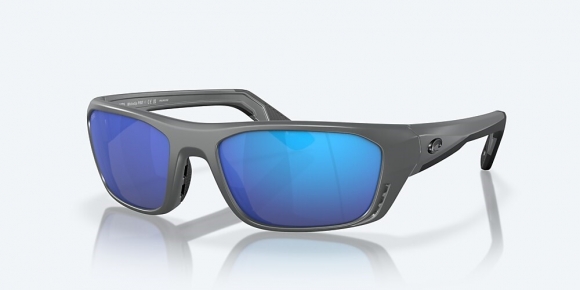 Costa Del Mar Whitetip PRO - Matte Gray - Blue Mirror Polarized Glass (580G)