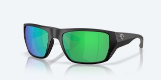 Costa Del Mar Finlet - Matte Black - Green Mirror Polarized Polycarbonate (580P)
