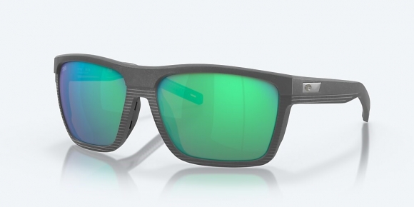 Costa Del Mar Pargo - Dark Gray - Green Mirror Polarized Glass (580G)