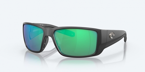 Costa Del Mar Blackfin PRO - Matte Black - Green Mirror Polarized Glass (580G)