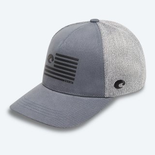 Costa Del Mar Twill Trucker Pride Logo - Shark