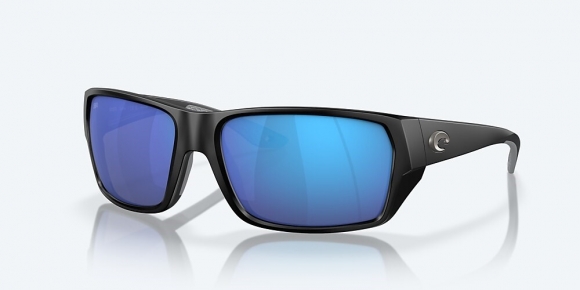 Costa Del Mar Tailfin - Matte Black - Blue Mirror Polarized Glass (580G)