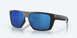 Costa Del Mar Lido - Matte Black - Blue Mirror Polarized Polycarbonate (580P)