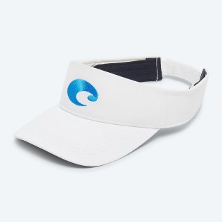 Costa Del Mar Cotton Visor - White