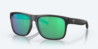 Costa Del Mar Spearo XL - Matte Black - Green Mirror Polarized Glass (580G)